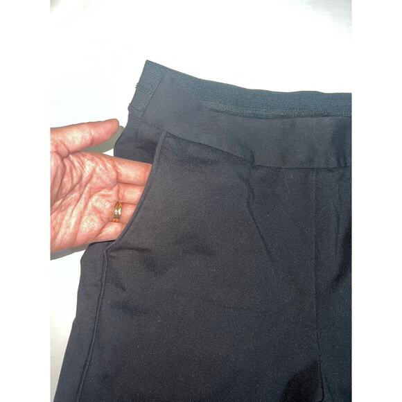 Betabrand Pants Size Large Reg Black Pull-on Elastic Waist Career Work Pockets - Picture 3 of 11